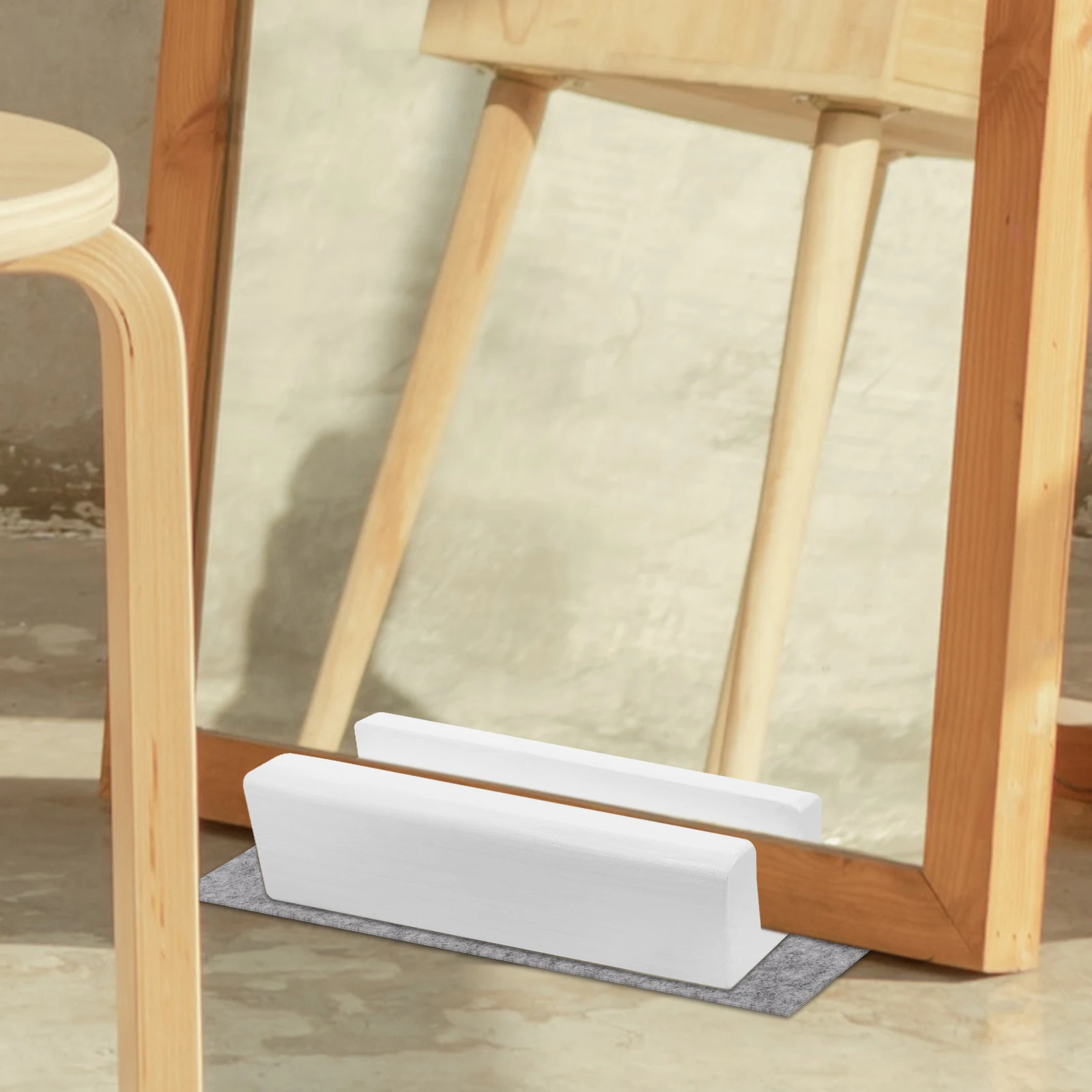 Full Length Stand Artwork Rack Holder Mirror Support 25x8cm Wood No Paint Anti Slip Floor Support Display Rack
Full Length Stand Artwork Rack Holder Mirror Support 25x8cm Wood No Paint Anti Slip Floor Support Display Rack
