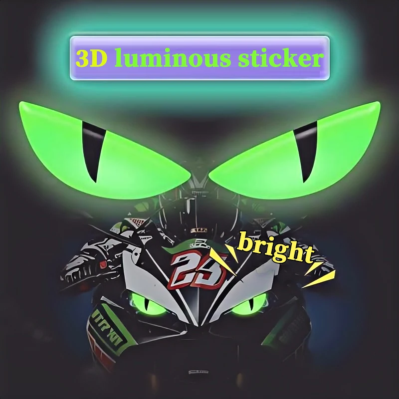 Devil's Eye Car Stickers 3D Stereoscopic Electric Motorcycle Night Light Decoration Lamp Stickers Personalized Dropping Adhesive
Devil's Eye Car Stickers 3D Stereoscopic Electric Motorcycle Night Light Decoration Lamp Stickers Personalized Dropping Adhesive