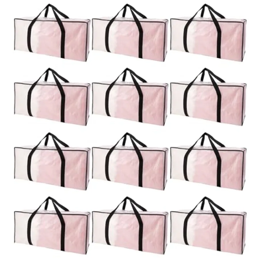 Extra Large Moving Bags with Zippers and Carrying Handles, Heavy-Duty Storage Tote for Space Saving Moving Storage, Fold Flat,
Extra Large Moving Bags with Zippers and Carrying Handles, Heavy-Duty Storage Tote for Space Saving Moving Storage, Fold Flat,