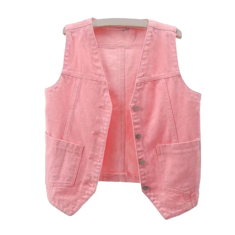 Модный джинсовый жилет, женская уличная одежда, женский жилет с v-образным вырезом, летний жилет большого размера, джинсовые топы, куртка без рукавов
Модный джинсовый жилет, женская уличная одежда, женский жилет с v-образным вырезом, летний жилет большого размера, джинсовые топы, куртка без рукавов