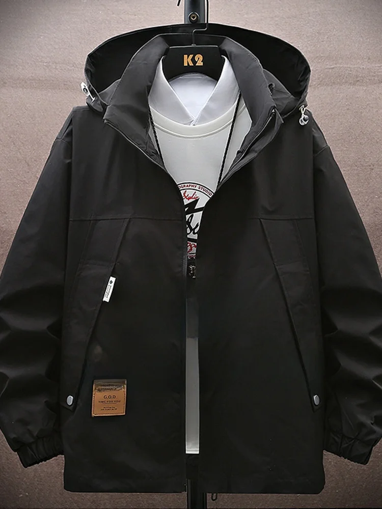 Large Size Men's Casual Loose Jaet Spring New Sle Trendy Brand Hooded Windbreaker plus Size Jaet Fat Men's Clothing
Large Size Men's Casual Loose Jaet Spring New Sle Trendy Brand Hooded Windbreaker plus Size Jaet Fat Men's Clothing