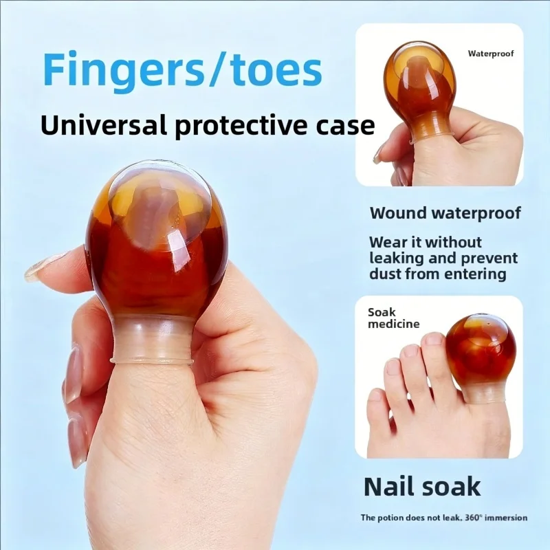 Daily Bath Nail Recovery Guard 15PCS Adult Silicone Waterproof Finger Toe Covers Prevent Wound From Water Contact
Daily Bath Nail Recovery Guard 15PCS Adult Silicone Waterproof Finger Toe Covers Prevent Wound From Water Contact