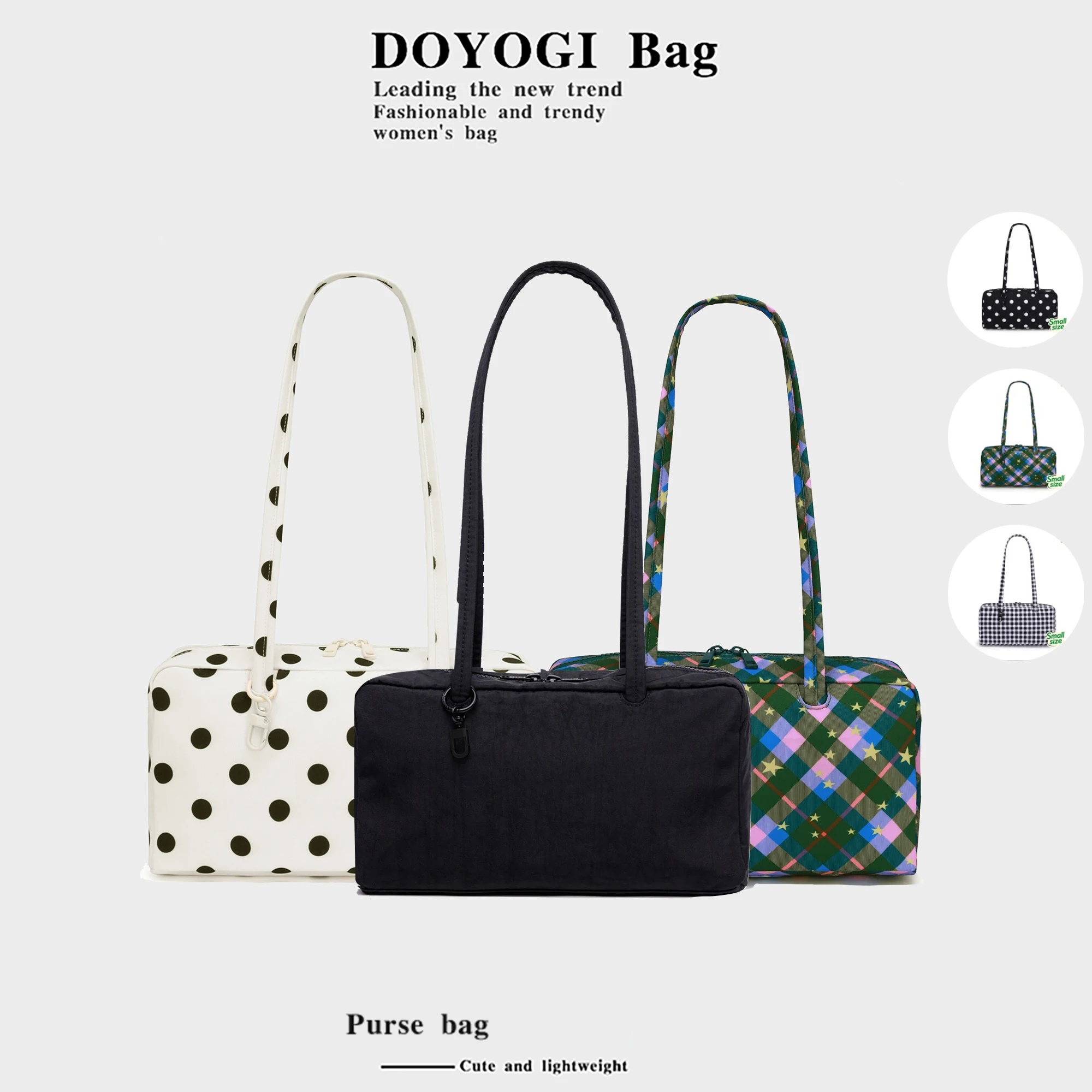 Nylon Bowling Bag with Keychain Minimalist Style Casual Large Capacity Commuter Work Bag Fashionable Shoulder Handbag for Daily
Nylon Bowling Bag with Keychain Minimalist Style Casual Large Capacity Commuter Work Bag Fashionable Shoulder Handbag for Daily