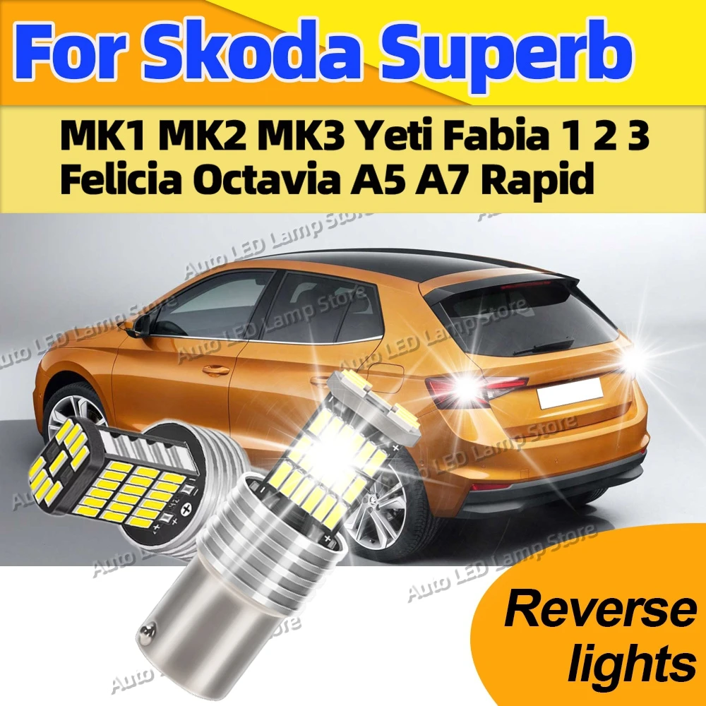 LED Reverse Light Backup Blub 1156 BA15S Lamp For Skoda Superb MK1 MK2 MK3 Yeti Fabia 1 2 3 Felicia Octavia A5 A7 Rapid Roomster
LED Reverse Light Backup Blub 1156 BA15S Lamp For Skoda Superb MK1 MK2 MK3 Yeti Fabia 1 2 3 Felicia Octavia A5 A7 Rapid Roomster
