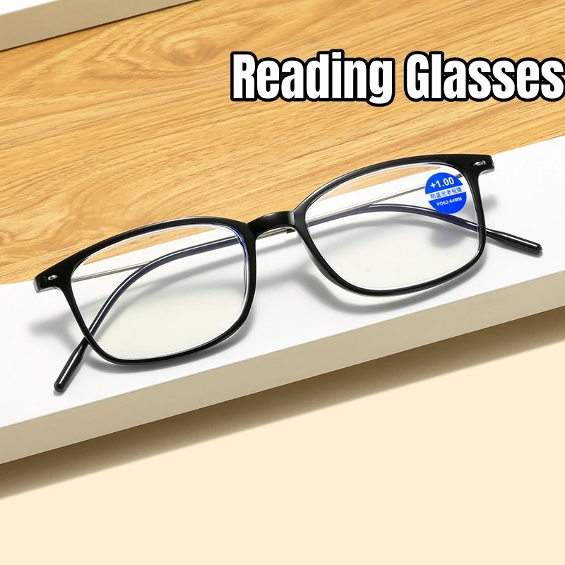 2024 Men High-definition Reading Glasses Fashion PC Full Frame Women Presbyopia Glasses Square Lightweight Elderly Eyeglasses
2024 Men High-definition Reading Glasses Fashion PC Full Frame Women Presbyopia Glasses Square Lightweight Elderly Eyeglasses