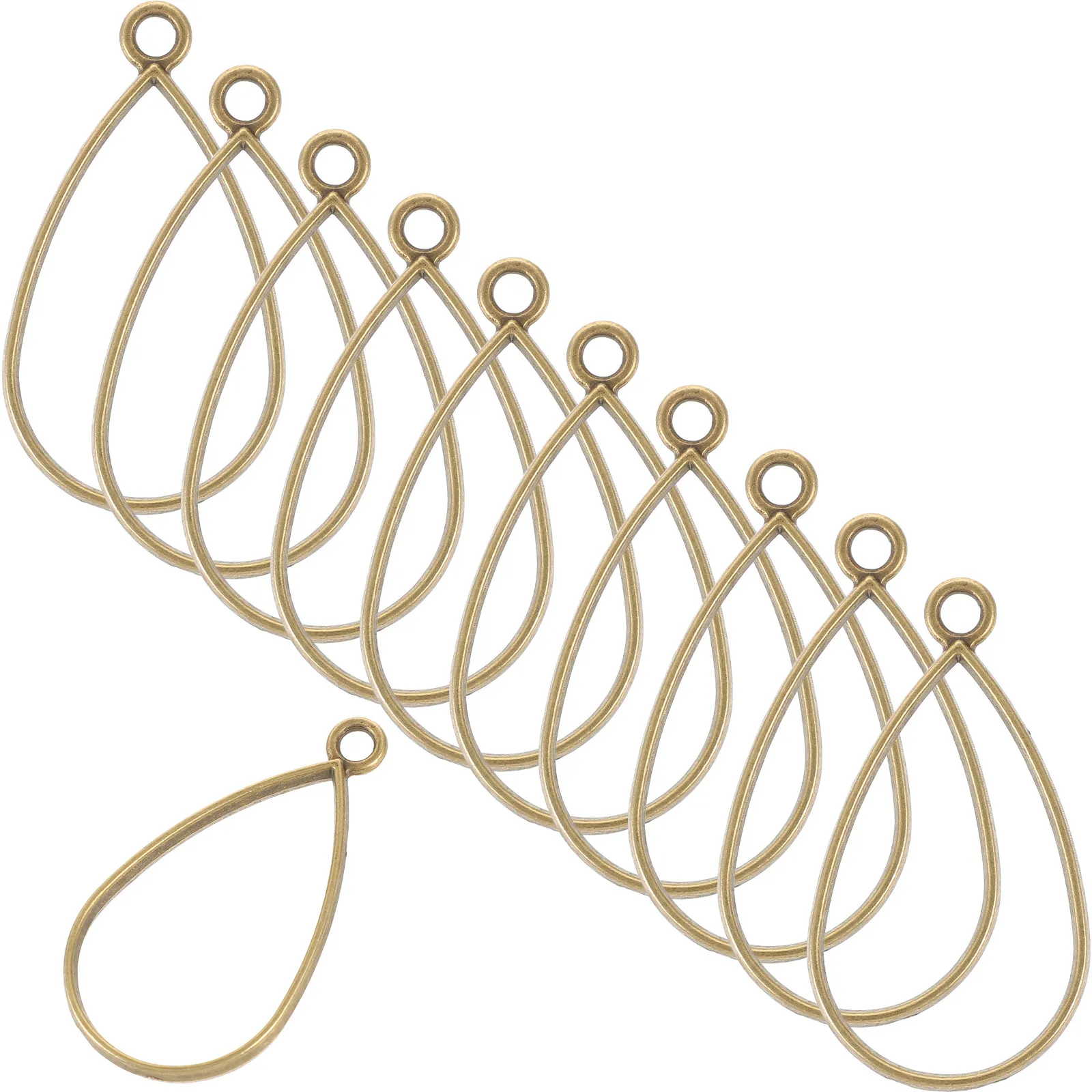 50pcs Hollowed Bezel Pendants Diy Jewelry Making Charms Open Frame Blank Alloy Craft Supplies For Necklace Bracelet Decorative
50pcs Hollowed Bezel Pendants Diy Jewelry Making Charms Open Frame Blank Alloy Craft Supplies For Necklace Bracelet Decorative