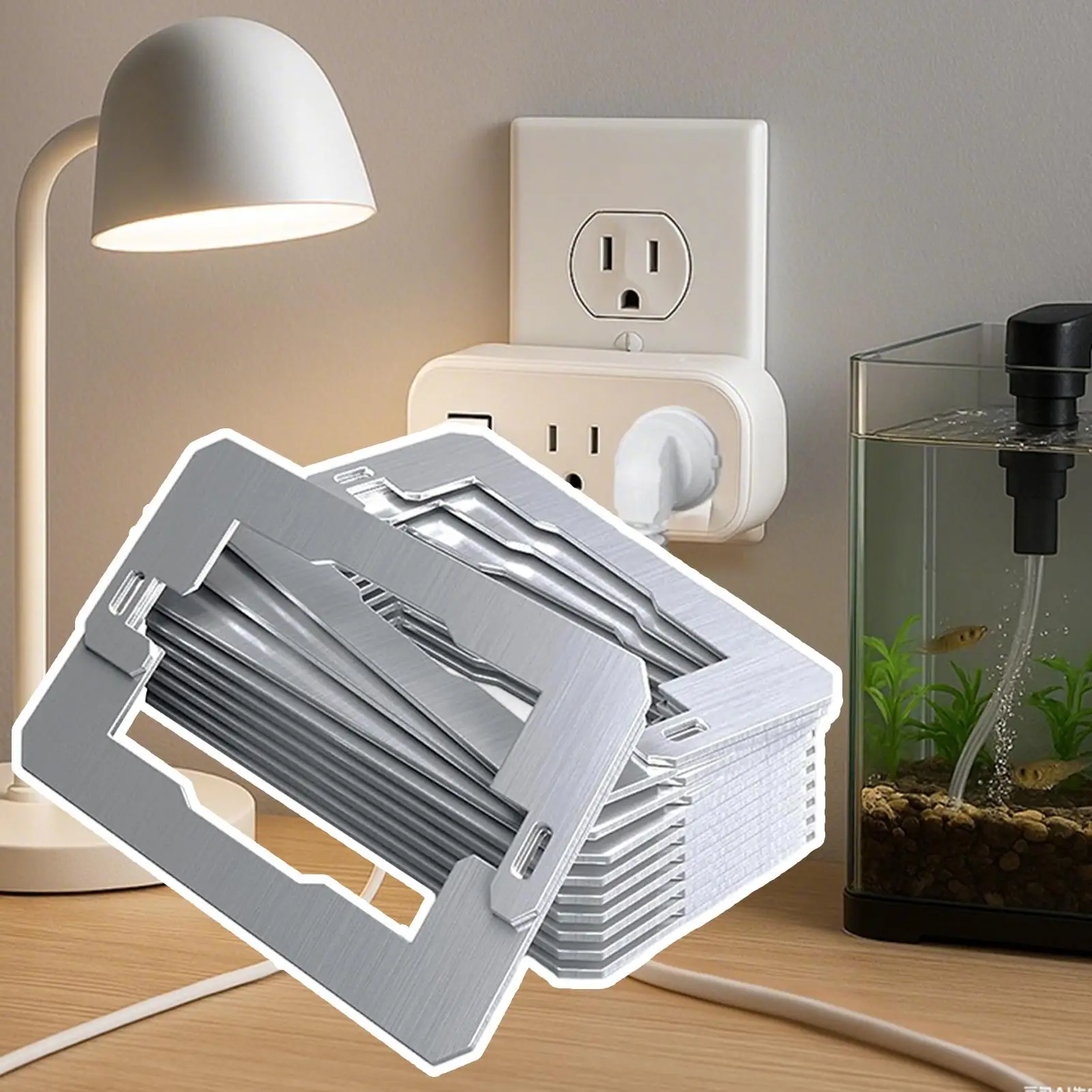 Outlet Spacers 10 Pieces Stainless Steel Leveler Extenders Wall Outlet Spacer For Home Renovation Apartment Workplace
Outlet Spacers 10 Pieces Stainless Steel Leveler Extenders Wall Outlet Spacer For Home Renovation Apartment Workplace