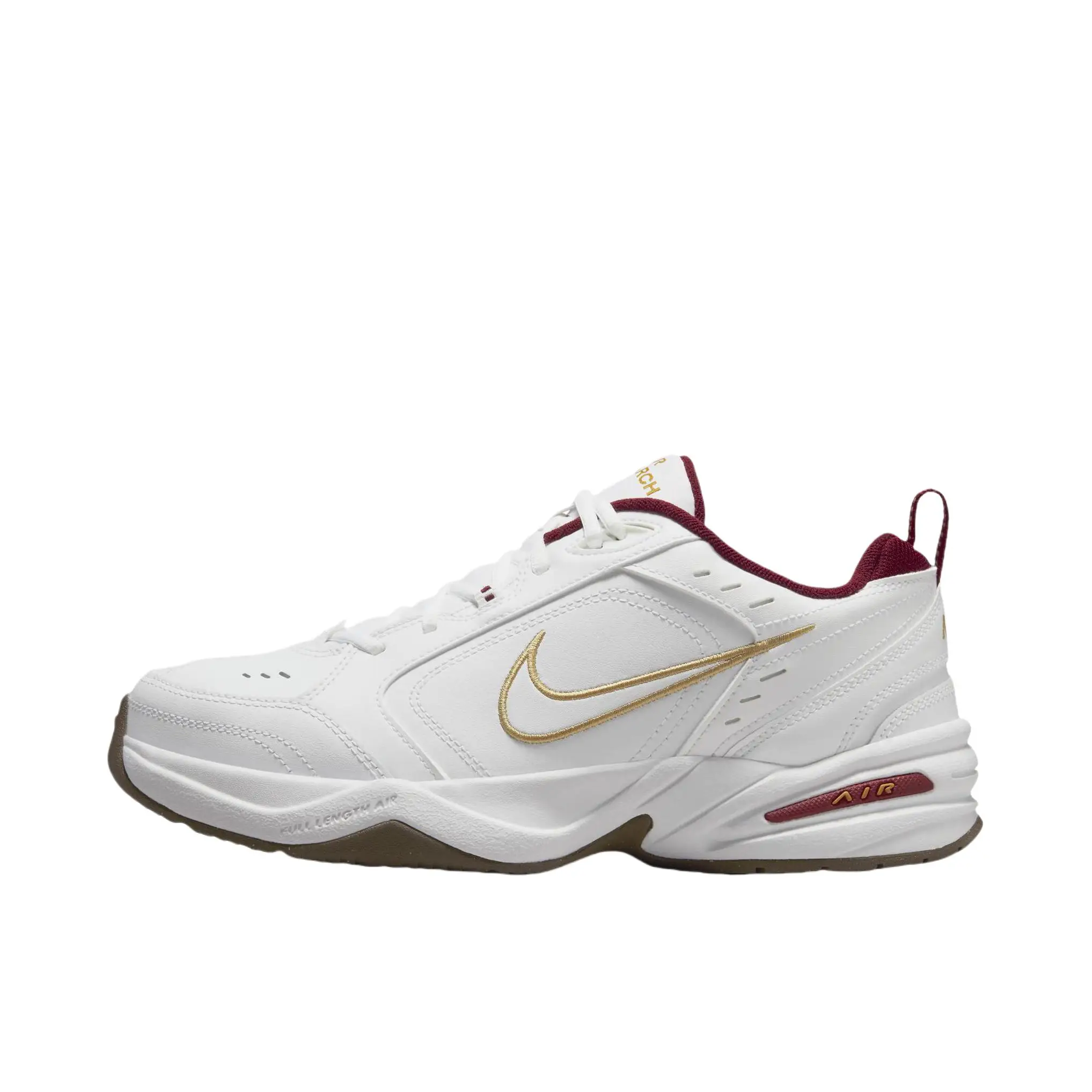 Nike Original Air Monarch IV Women and Men White Burgundy Fashion Vintage Cushioning Carbon Plate Dad Shoes IB4607-171
Nike Original Air Monarch IV Women and Men White Burgundy Fashion Vintage Cushioning Carbon Plate Dad Shoes IB4607-171