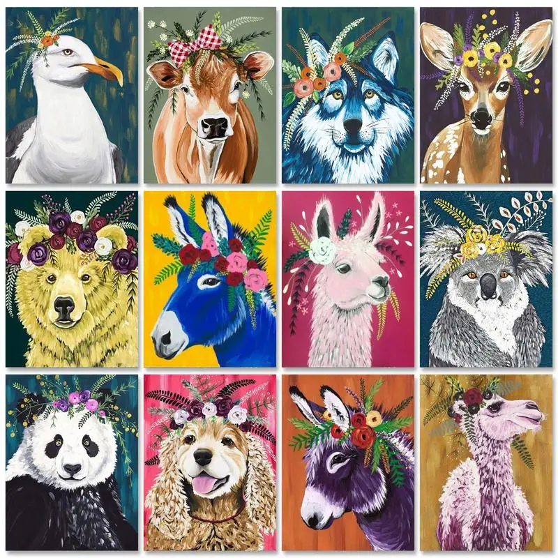 SDOYUNO Frame Acrylic Paint By Numbers For Adults Cartoon Animals Drawing By Numbers Handiwork Wall Decor On Canvas Diy Crafts
SDOYUNO Frame Acrylic Paint By Numbers For Adults Cartoon Animals Drawing By Numbers Handiwork Wall Decor On Canvas Diy Crafts