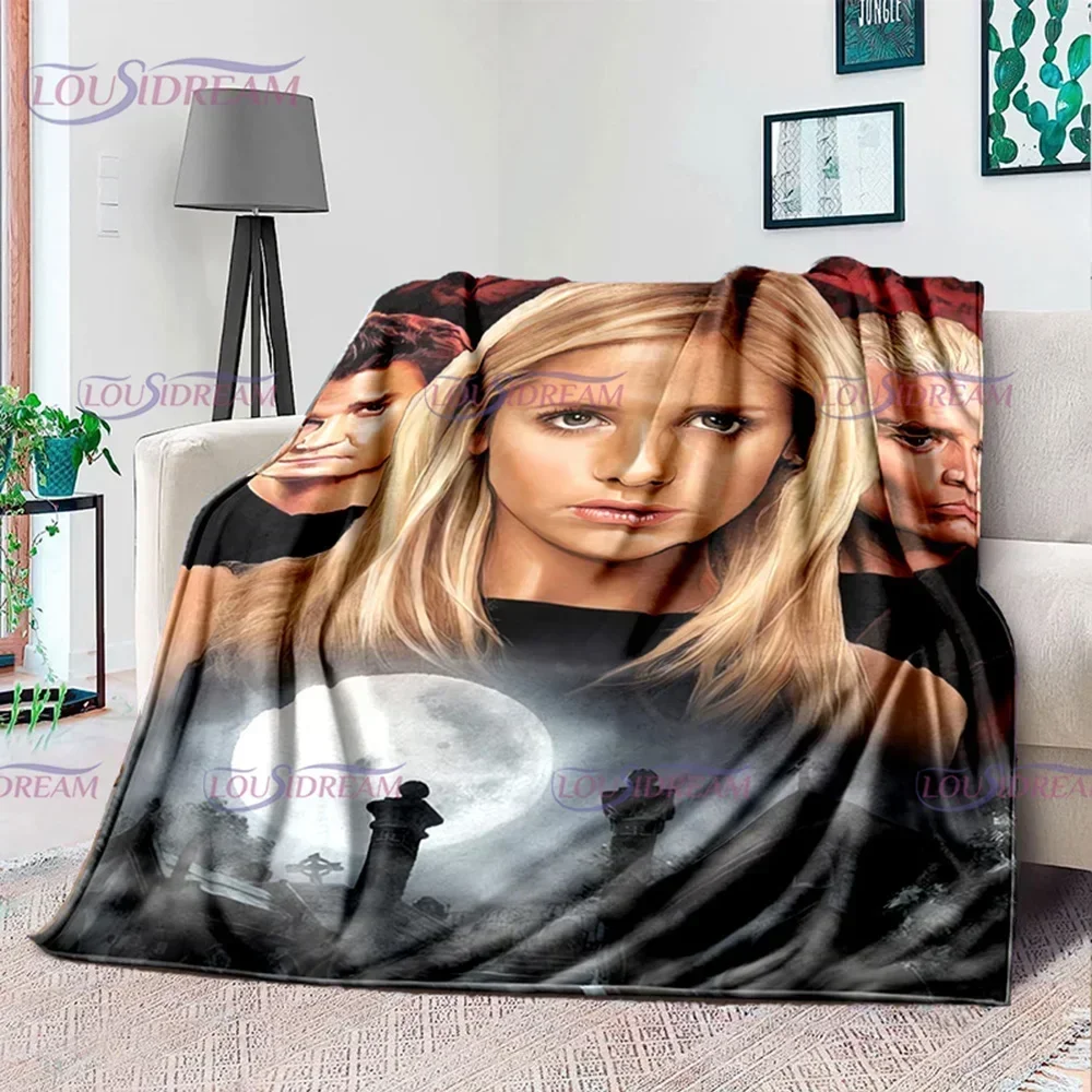 American Drama Vampire Slayer Buffy Soft Flannel Blanket Family Picnic Blanket for Kids Plush Flanner Throw Blanket Sofa Bedding
American Drama Vampire Slayer Buffy Soft Flannel Blanket Family Picnic Blanket for Kids Plush Flanner Throw Blanket Sofa Bedding