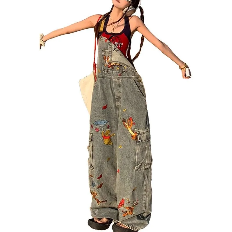 y2k clothes Spanx jeans Spanx Disney Plus Size Mickey Embroidered Denim Overalls, Vintage Washed Loose Jumpsuits for Curvy Women
y2k clothes Spanx jeans Spanx Disney Plus Size Mickey Embroidered Denim Overalls, Vintage Washed Loose Jumpsuits for Curvy Women