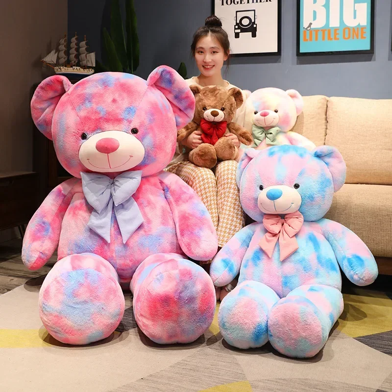 High Quality Giant American Bear Plush Doll Soft Animal Colorful Teddy Bear Stuffed Toys Kids Valentine Lover Birthday Gift
High Quality Giant American Bear Plush Doll Soft Animal Colorful Teddy Bear Stuffed Toys Kids Valentine Lover Birthday Gift