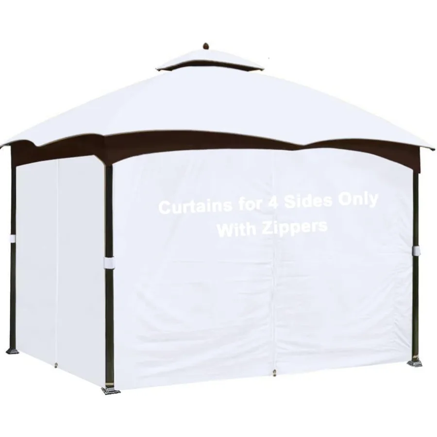 10' x 12' Gazebo Privacy Curtain Set Fit for Lowe's Allen Roth Gazebo Model #GF-12S004B-1/ GF-12S004BTO/ TPGAZ17-002/TPGAZ2303
10' x 12' Gazebo Privacy Curtain Set Fit for Lowe's Allen Roth Gazebo Model #GF-12S004B-1/ GF-12S004BTO/ TPGAZ17-002/TPGAZ2303