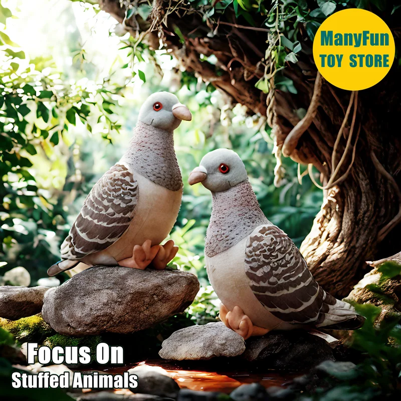 Realistic Pigeon Plush Toy Realistic Dove Plushie Lifelike Pigeon Stuffed Animal Peace Bird Simulation Doll Gift
Realistic Pigeon Plush Toy Realistic Dove Plushie Lifelike Pigeon Stuffed Animal Peace Bird Simulation Doll Gift