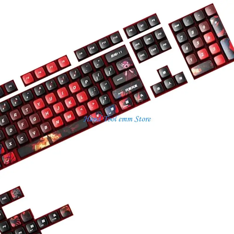 H37F Slip Proof 119 Keycaps Support Backlit Game Theme Sublimation Keycaps
H37F Slip Proof 119 Keycaps Support Backlit Game Theme Sublimation Keycaps