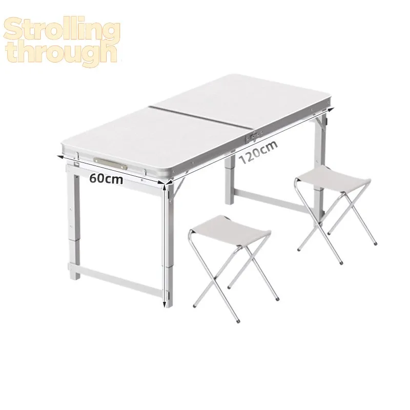 Folding table stall folding outdoor portable lifting work table camping picnic night market folding table and chairs
Folding table stall folding outdoor portable lifting work table camping picnic night market folding table and chairs