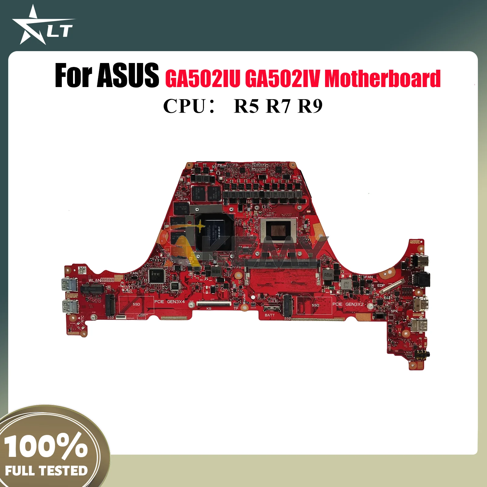 GA502IU Laptop Motherboard For ASUS ROG Zephyrus G15 GA502IU GA502I GA502IV Notebook Mainboard With R5 R7 R9 CPU 118% tests OK
GA502IU Laptop Motherboard For ASUS ROG Zephyrus G15 GA502IU GA502I GA502IV Notebook Mainboard With R5 R7 R9 CPU 118% tests OK