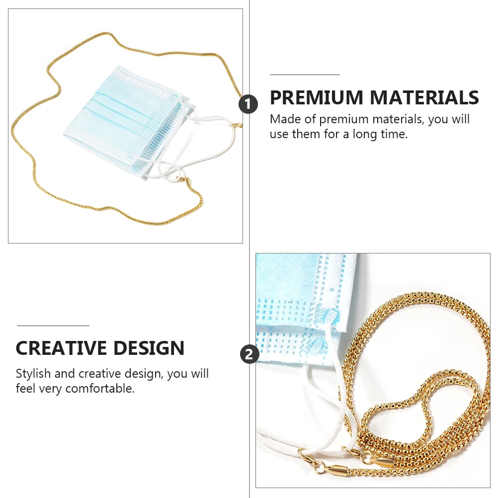 4pcs Glasses Chain Lanyard Metal Eyeglasses Rope Stylish Durable Non-S Strap Versatile Creative Fashion Accessory Decor
4pcs Glasses Chain Lanyard Metal Eyeglasses Rope Stylish Durable Non-S Strap Versatile Creative Fashion Accessory Decor