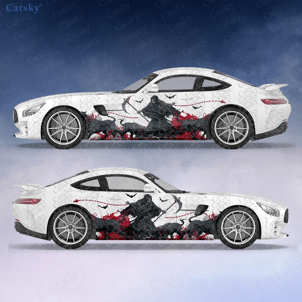 2pcs Underworld Envoy and Hellhound Car Side Car Wraps, Self-Adhesive PVC Waterproof & Scratch-Resistant Stickers
2pcs Underworld Envoy and Hellhound Car Side Car Wraps, Self-Adhesive PVC Waterproof & Scratch-Resistant Stickers