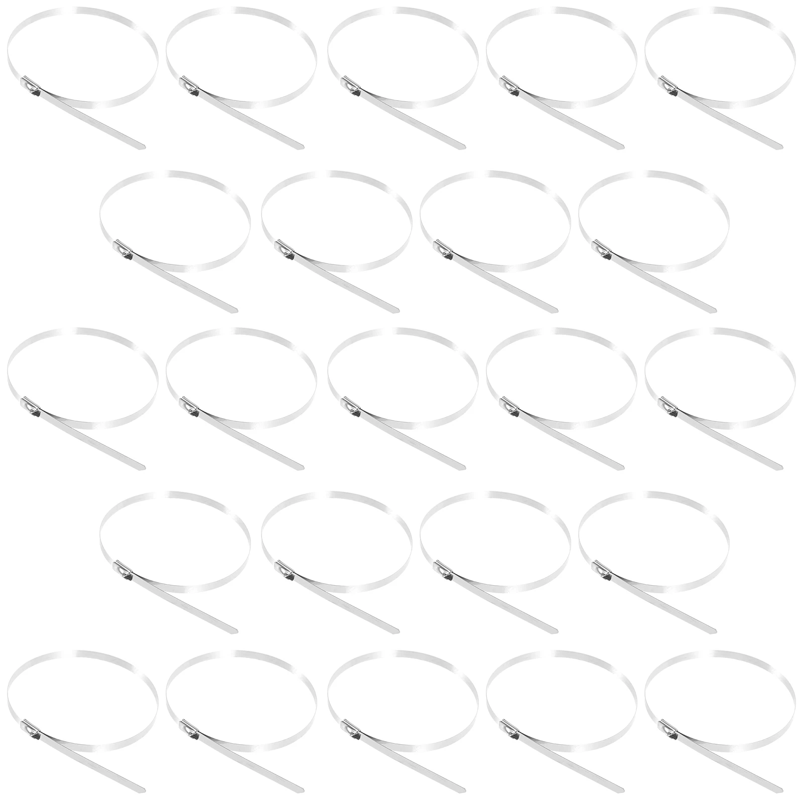 100pcs Stainless Steel Zip Ties Heavy Duty Outdoor Metal Wire Fence Ties For Chain Link Gates Chicken Wire Pet Cages
100pcs Stainless Steel Zip Ties Heavy Duty Outdoor Metal Wire Fence Ties For Chain Link Gates Chicken Wire Pet Cages