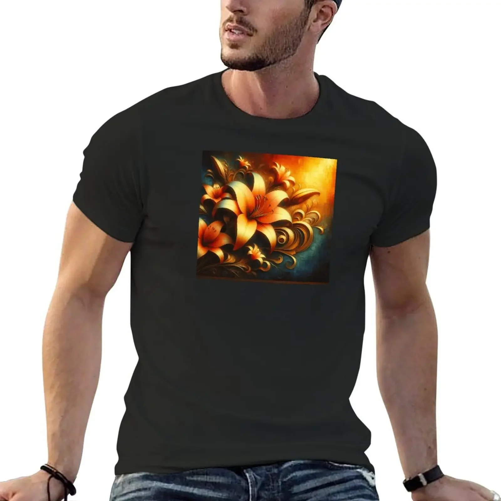Lilies T-Shirt anime clothes Aesthetic clothing vintage vintage t shirts cotton t shirt men
Lilies T-Shirt anime clothes Aesthetic clothing vintage vintage t shirts cotton t shirt men