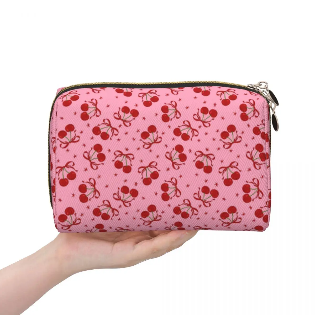 Cherry Women Cosmetic Bags Travel Makeup Organizer Pouch Toiletry Storage Dopp Kit Box
Cherry Women Cosmetic Bags Travel Makeup Organizer Pouch Toiletry Storage Dopp Kit Box