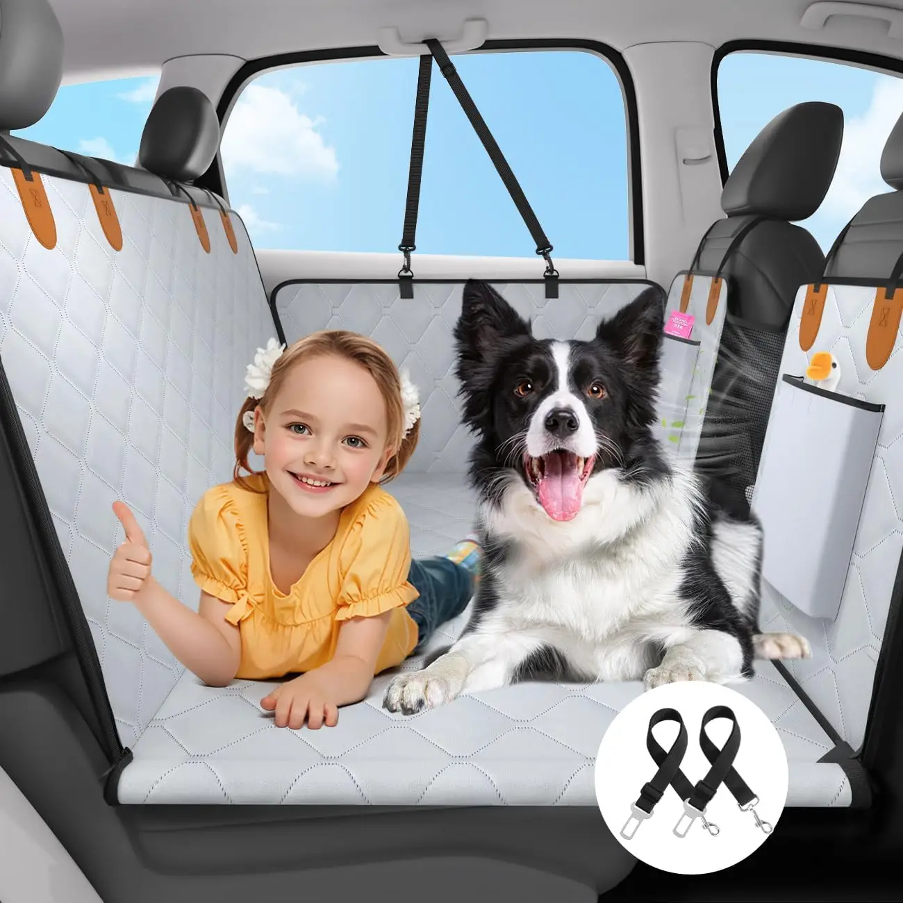 Dog Car Seat Cover For Ba Seat, Hard Bottom Extender With Waterproof And Scratch-Proof - Holds 400Lbs With 2 Seatbelt, Hard
Dog Car Seat Cover For Ba Seat, Hard Bottom Extender With Waterproof And Scratch-Proof - Holds 400Lbs With 2 Seatbelt, Hard