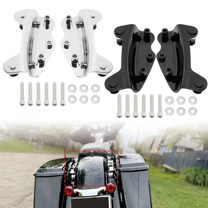 Motorcycle Detachable Sissy Bar Rack 4 Point Docking Hardware Mounting Kit Accessories Fit For Harley Touring Models 2009-2013
Motorcycle Detachable Sissy Bar Rack 4 Point Docking Hardware Mounting Kit Accessories Fit For Harley Touring Models 2009-2013