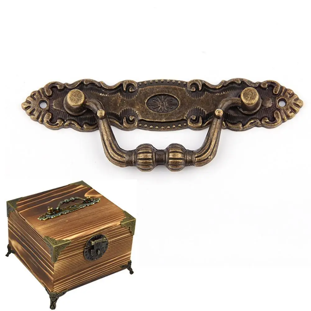 1pcs Antique Pull Handles for Drawer Cabinet Door Wooden Chest Box Bin Metal Drawer Pulls Handles Wardrobe Pulls Handles
1pcs Antique Pull Handles for Drawer Cabinet Door Wooden Chest Box Bin Metal Drawer Pulls Handles Wardrobe Pulls Handles