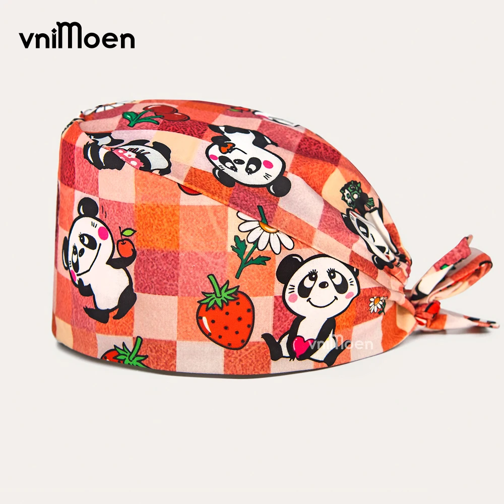 cute panda print Pet Veterinary laboratory work Hats Dental dentist Nursing Hat hospital Doctors operating caps
cute panda print Pet Veterinary laboratory work Hats Dental dentist Nursing Hat hospital Doctors operating caps