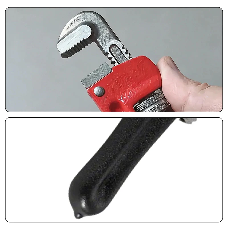 6-inch 8-inch Straight Pipe Wrench Adjustable Aluminum Plumber's Wrench Universal Water Pipe Wrench Household Manual Repair Tool
6-inch 8-inch Straight Pipe Wrench Adjustable Aluminum Plumber's Wrench Universal Water Pipe Wrench Household Manual Repair Tool