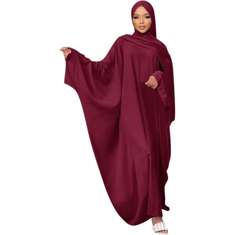 Muslim Dress for Women Pakistani Kaftan Abaya Robe + Hijab Arabic Islamic Prayer Clothes Dubai Outfits
Muslim Dress for Women Pakistani Kaftan Abaya Robe + Hijab Arabic Islamic Prayer Clothes Dubai Outfits