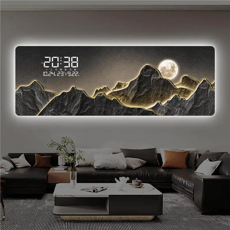 Black Premium Large Wall Clock Fashion Upgrade Living Room Luxury Digital Clock Design Nordic Orologio Da Parete Home Decor
Black Premium Large Wall Clock Fashion Upgrade Living Room Luxury Digital Clock Design Nordic Orologio Da Parete Home Decor