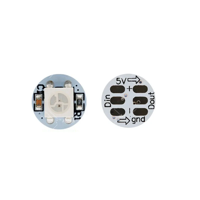 100X DC5V WS2812B LED Individually Addressable RGB Dream Color LED With Black/White Heatsink 5050SMD RGB Built-In WS2811 IC
100X DC5V WS2812B LED Individually Addressable RGB Dream Color LED With Black/White Heatsink 5050SMD RGB Built-In WS2811 IC