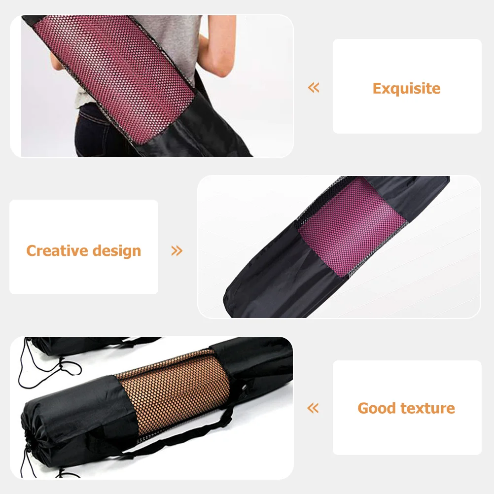 3Pcs Yoga Mat Carrier Bags Breathable Mesh Design Easy Storage Outdoor Sports Yoga Bags Fitness Mat Pouch Portable Bag
3Pcs Yoga Mat Carrier Bags Breathable Mesh Design Easy Storage Outdoor Sports Yoga Bags Fitness Mat Pouch Portable Bag