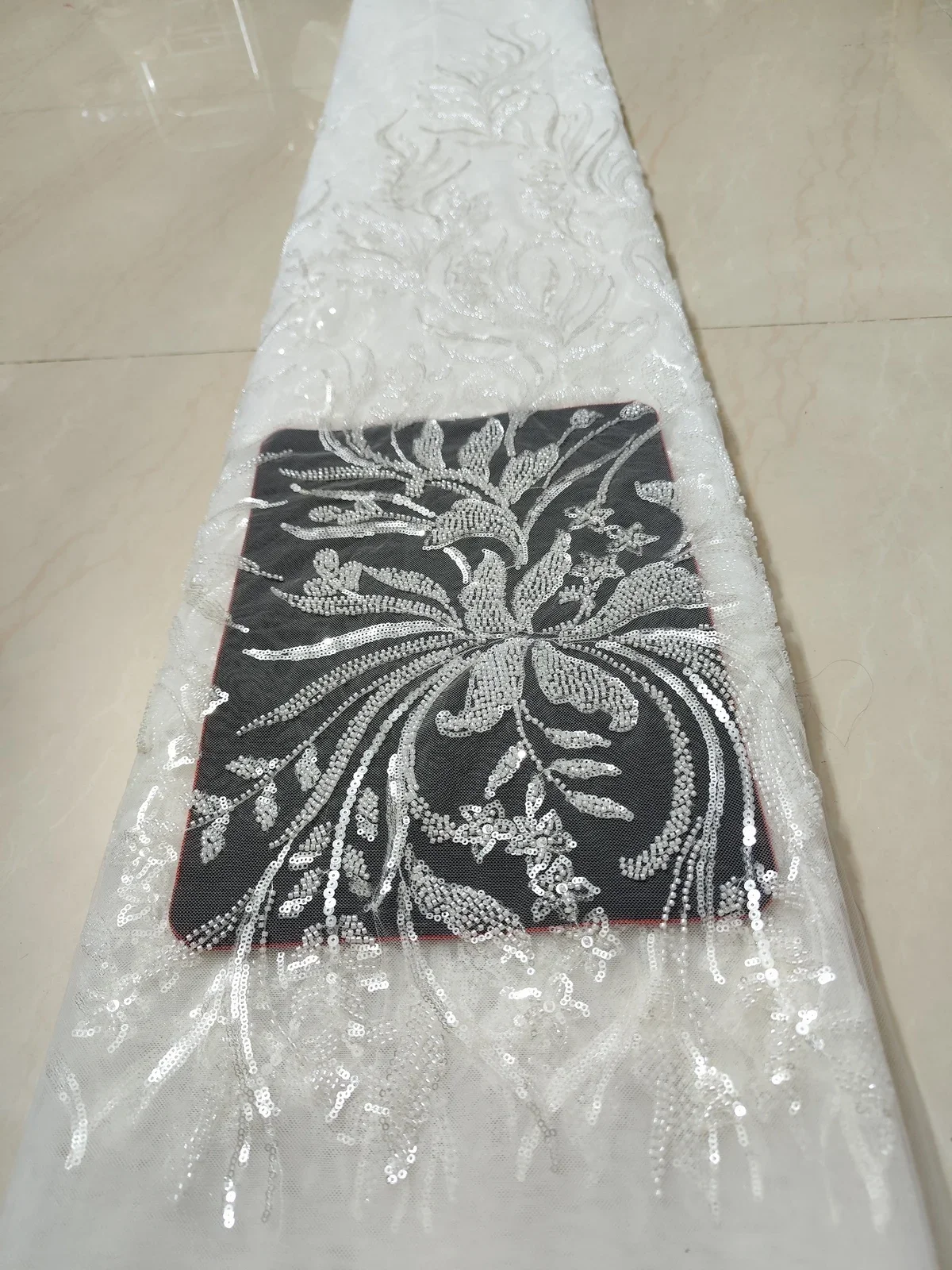 New White Beaded French Lace Fabric For Bride 2023 High Quality Sequins Tube Beads African Lace Fabric For Party Dress PJK2341A
New White Beaded French Lace Fabric For Bride 2023 High Quality Sequins Tube Beads African Lace Fabric For Party Dress PJK2341A