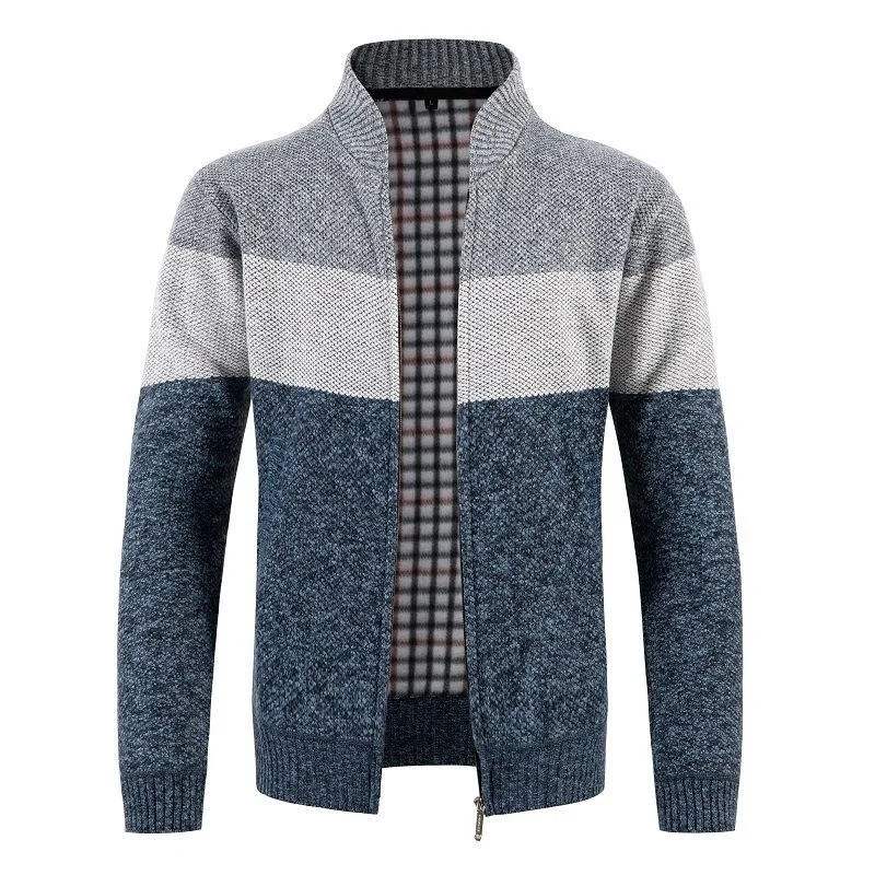 Color Block Zip Cardigan Men's Cashmere Open-Shirt Easy to Deform Resistant to Spring Season Lightweight Other Fabric
Color Block Zip Cardigan Men's Cashmere Open-Shirt Easy to Deform Resistant to Spring Season Lightweight Other Fabric