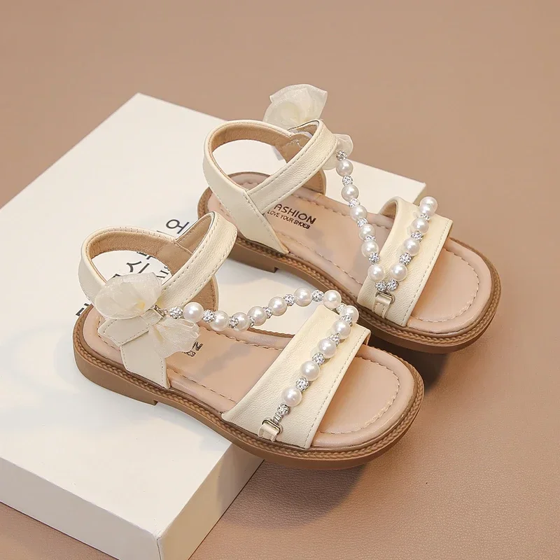 Girls Beach Shoes Open Toes Mesh Lace Bows 2025 Summer New Kids Sandals Soft Sole Sweet Children Princess Shoes Shiny Crystal
Girls Beach Shoes Open Toes Mesh Lace Bows 2025 Summer New Kids Sandals Soft Sole Sweet Children Princess Shoes Shiny Crystal