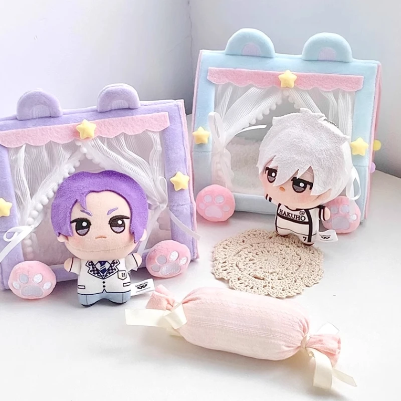 Doll Tent Cute Bed For 10-17cm Cotton Doll Baby Bed Creative Storage Toys Indoor Desktop Ornaments Cute Gifts Doll Furniture
Doll Tent Cute Bed For 10-17cm Cotton Doll Baby Bed Creative Storage Toys Indoor Desktop Ornaments Cute Gifts Doll Furniture