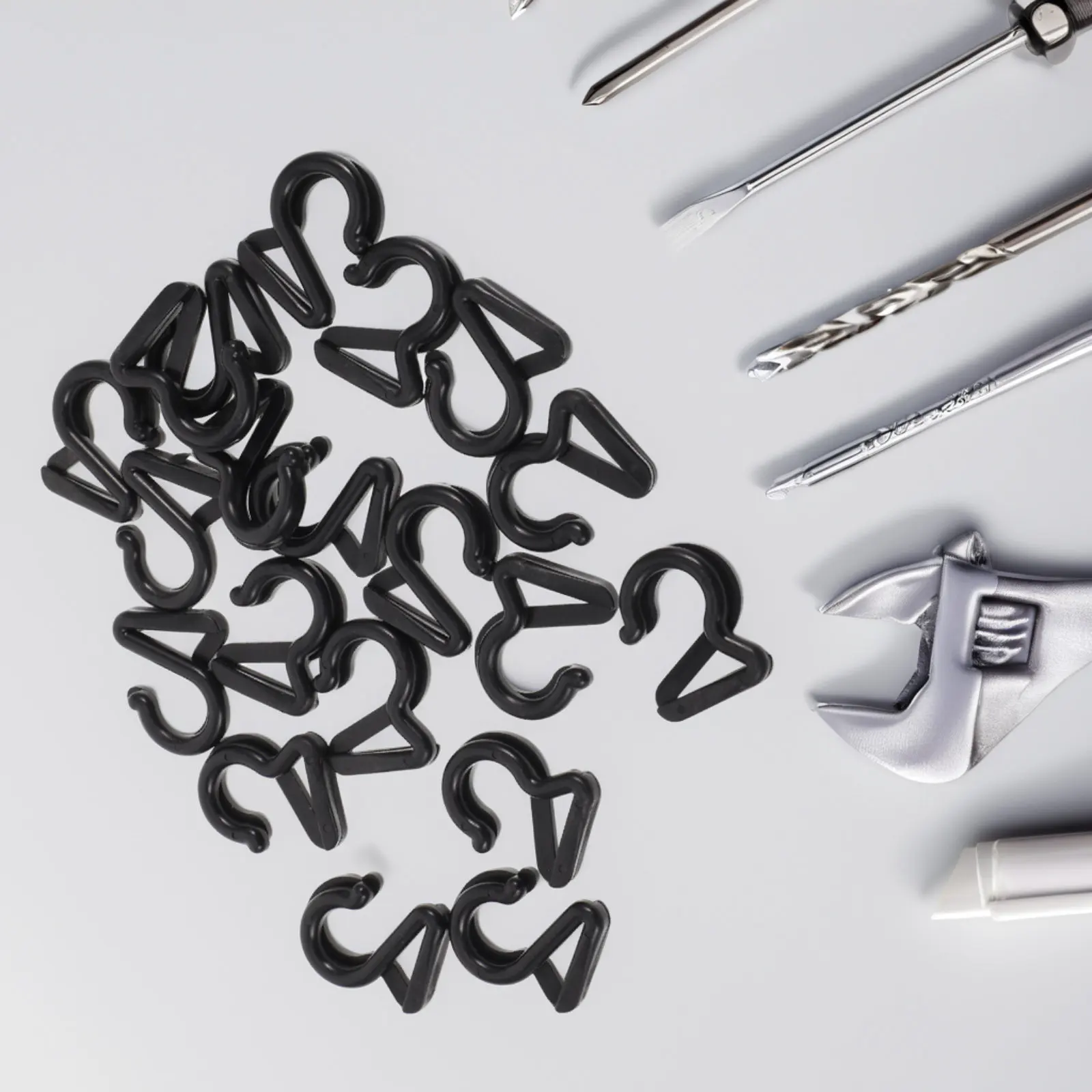 20Pcs Rv Awning Hooks Plastic S Shape Tarp Clips Heavy Duty Lock Grip Canopy Organizer Tent Hanging Accessories
20Pcs Rv Awning Hooks Plastic S Shape Tarp Clips Heavy Duty Lock Grip Canopy Organizer Tent Hanging Accessories