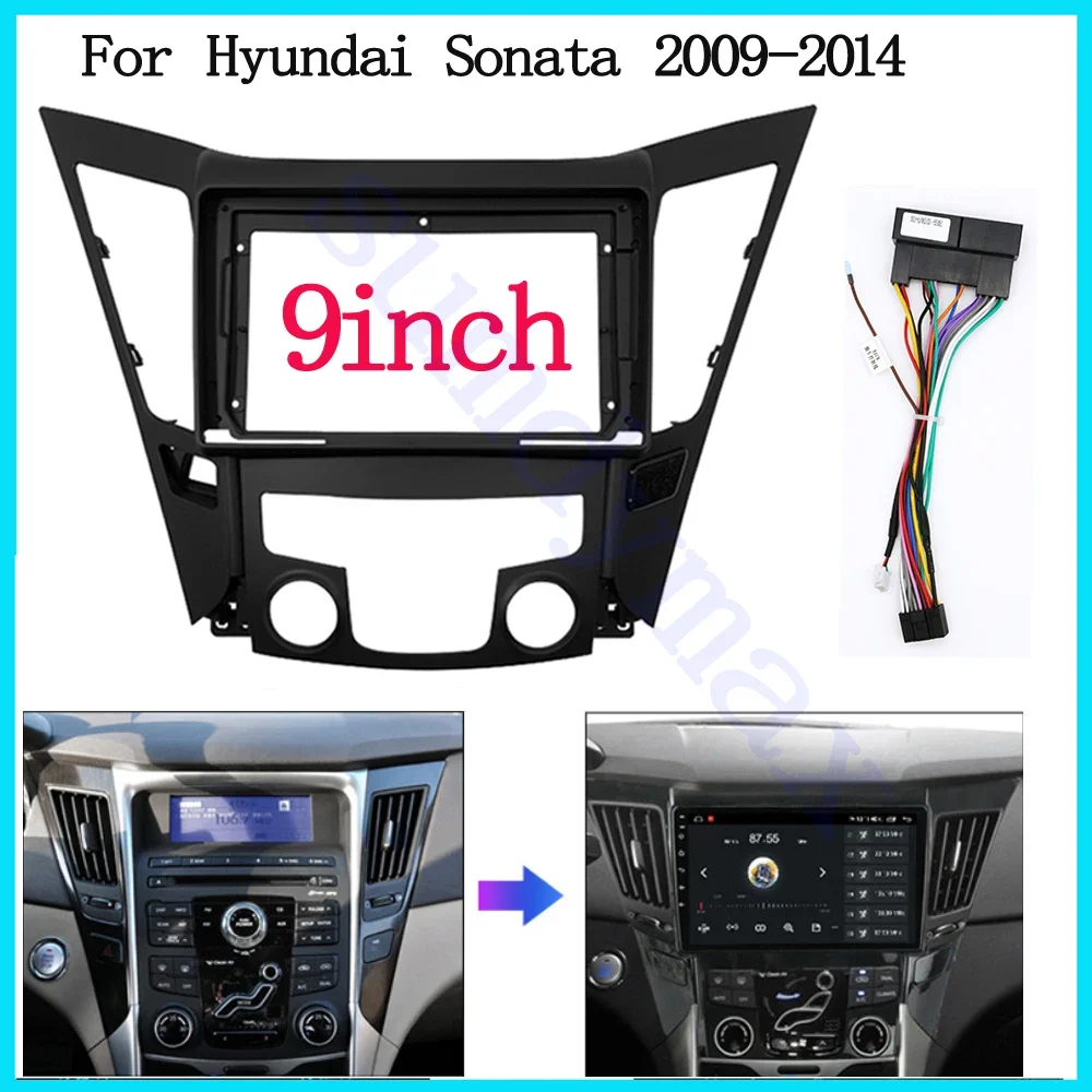 9INCH Android Big Screen Audio Dash Fitting Panel Kit For HYUNDAI Sonata 2011-2015 car Radio Player Fascias
9INCH Android Big Screen Audio Dash Fitting Panel Kit For HYUNDAI Sonata 2011-2015 car Radio Player Fascias