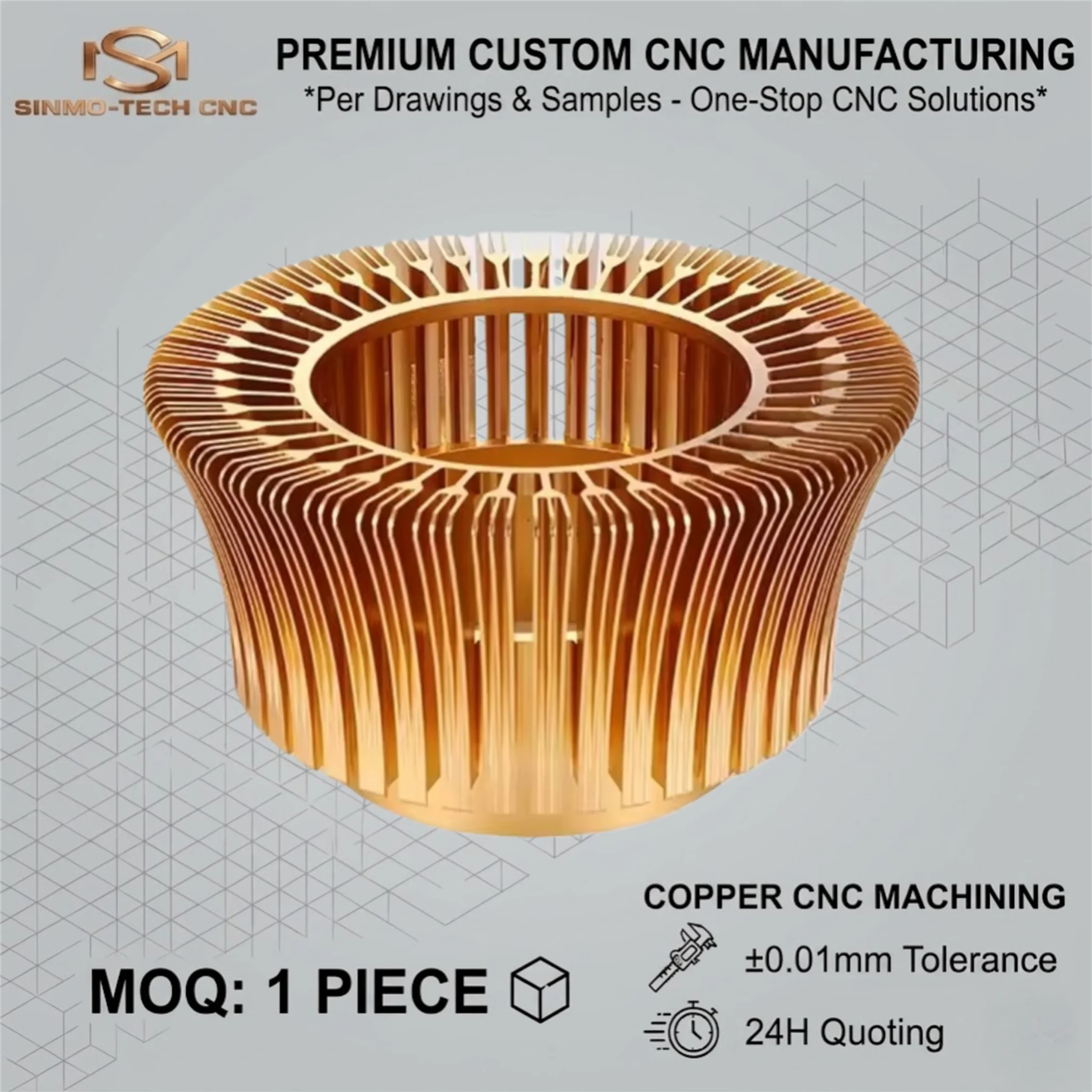 Custom 5-Axis CNC Machining for Corrosion Resistant Stainless Steel - Complex Geometry Milling - One-Stop Engineering Services
Custom 5-Axis CNC Machining for Corrosion Resistant Stainless Steel - Complex Geometry Milling - One-Stop Engineering Services
