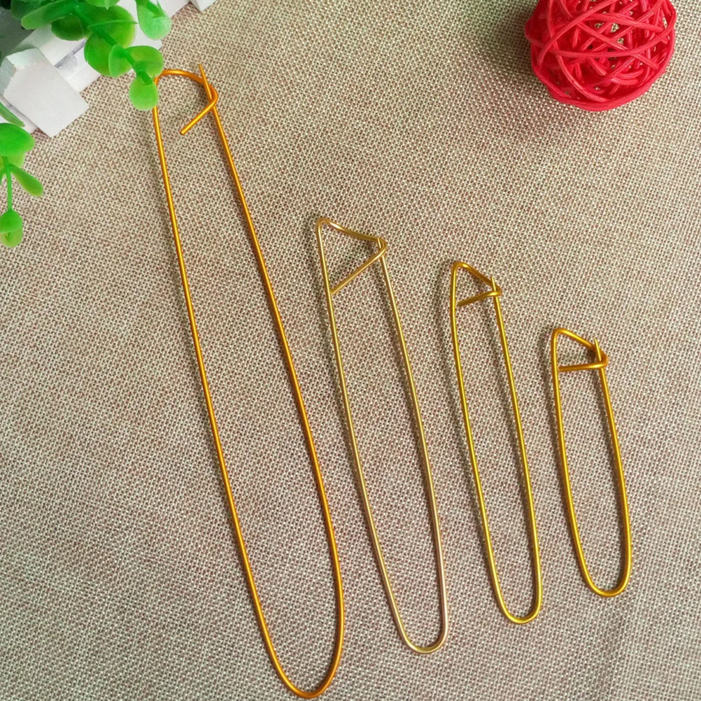 8Pcs Knitting Stitch Holder Set Durable Aluminum Alloy Cable Needles Easy Open Close Accessories Supplies for Crochet Yarn 
8Pcs Knitting Stitch Holder Set Durable Aluminum Alloy Cable Needles Easy Open Close Accessories Supplies for Crochet Yarn