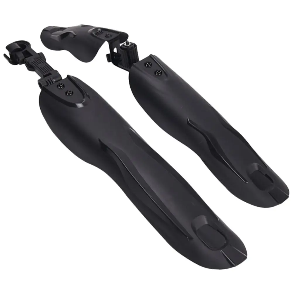 2 Pcs Bicycle Mudguards Front Rear Black Plastic Durable Impact Resistant Universal for Mountain Road Bikes Set
2 Pcs Bicycle Mudguards Front Rear Black Plastic Durable Impact Resistant Universal for Mountain Road Bikes Set