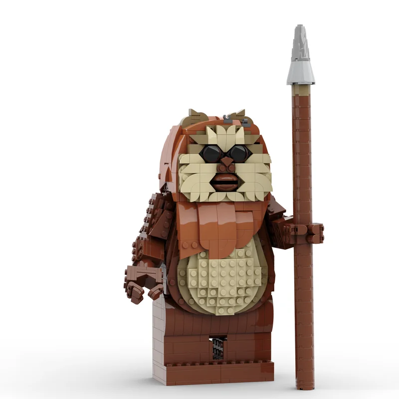 915 шт. MOC Wicket the Ewok Star Batter фигурка персонажа мультфильм DIY модель строительные блоки подарок на день рождения
915 шт. MOC Wicket the Ewok Star Batter фигурка персонажа мультфильм DIY модель строительные блоки подарок на день рождения