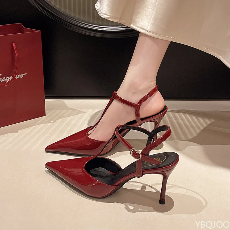 Women's high heels sexy pointed thin high heels summer new style high-end elegant temperament versatile sandals
Women's high heels sexy pointed thin high heels summer new style high-end elegant temperament versatile sandals