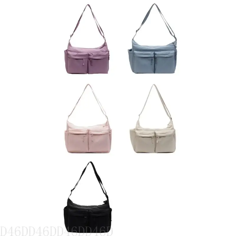 D46D Stylish Nylon Crossbody Bag for Men and Women Shoulder Bags Colleage Book Bags
D46D Stylish Nylon Crossbody Bag for Men and Women Shoulder Bags Colleage Book Bags