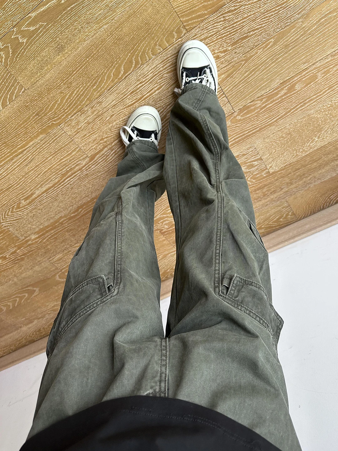 Military Green Folded Workwear Jeans Men's Autumn Winter Loose Straight Umbrella Soldier Pants Cleanfit Wide Leg Knife Pants
Military Green Folded Workwear Jeans Men's Autumn Winter Loose Straight Umbrella Soldier Pants Cleanfit Wide Leg Knife Pants