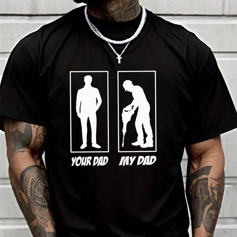 Your Dad My Dad T-Shirt Fans Motorcycle New Fashion Summer Men Short Sleeve Printing O-Neck T Shirt
Your Dad My Dad T-Shirt Fans Motorcycle New Fashion Summer Men Short Sleeve Printing O-Neck T Shirt