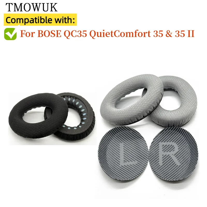 Ear Pads For BOSE QC35 QuietComfort 35 & 35 II Headphones Headset Replacement Ear Pads Cups Earpad Memory Foam Cushions
Ear Pads For BOSE QC35 QuietComfort 35 & 35 II Headphones Headset Replacement Ear Pads Cups Earpad Memory Foam Cushions